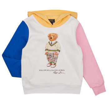 Kleidung Jungen Sweatshirts Polo Ralph Lauren LSPO HOOD M7-KNIT SHIRTS-SWEATSHIRT Multicolor