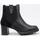 Schuhe Damen Low Boots Dorking D8850-SUCA Schwarz