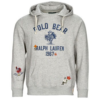 Kleidung Herren Sweatshirts Polo Ralph Lauren BRODE + VUE DOS Grau / Schwarz