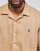 Kleidung Herren Kurzärmelige Hemden Polo Ralph Lauren CHEMISE COUPE DROITE EN LIN Camel / Kaki