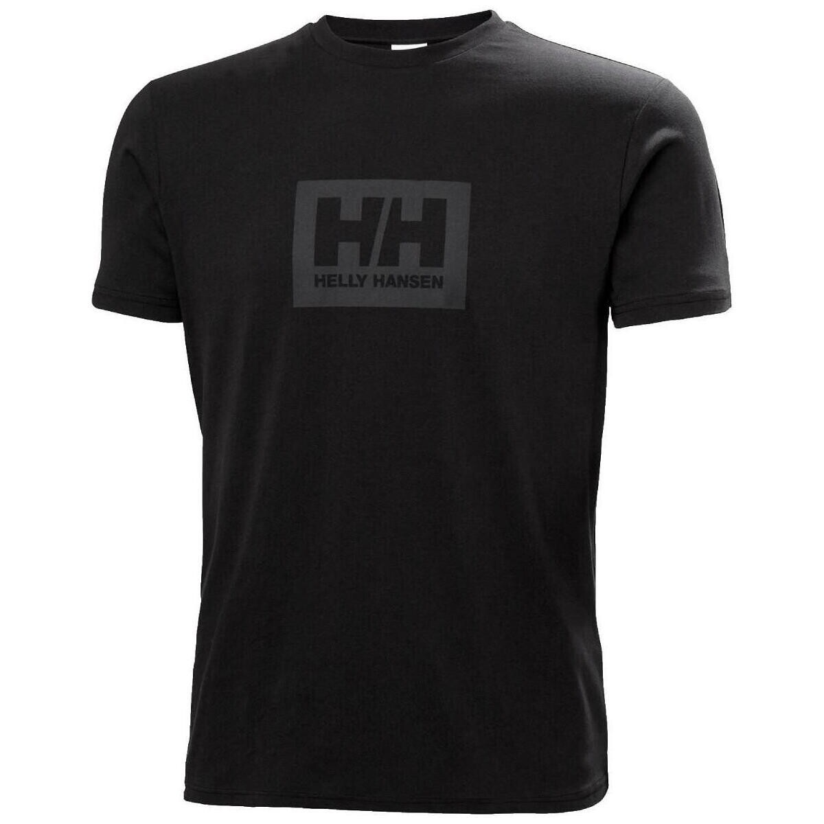 Kleidung Herren T-Shirts Helly Hansen  Schwarz