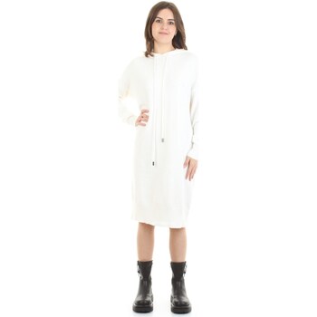 Kleidung Damen Maxikleider White Wise WW1M376 Weiss