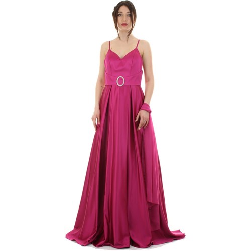 Kleidung Damen Maxikleider Impero Couture BE16233 Violett