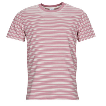 Kleidung Herren T-Shirts Selected SLHANDY STRIPE SS O-NECK TEE W Multicolor
