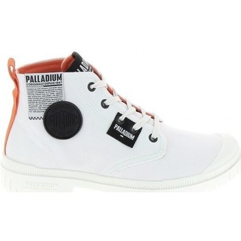 Schuhe Damen Sneaker Palladium SP20 Overlab Blanc Weiss