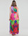 Kleidung Damen Maxikleider Desigual VEST_SANDALL Multicolor