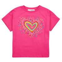 Kleidung Mädchen T-Shirts Desigual TS_HEART Rosa
