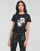 Kleidung Damen T-Shirts Karl Lagerfeld IKONIK 2.0 T-SHIRT Schwarz