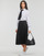 Kleidung Damen Hemden Karl Lagerfeld BIB SHIRT W/ MONOGRAM NECKTIE Weiss