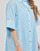 Kleidung Damen Kurze Kleider Karl Lagerfeld BRODERIE ANGLAISE SHIRTDRESS Blau / Himmelsfarbe