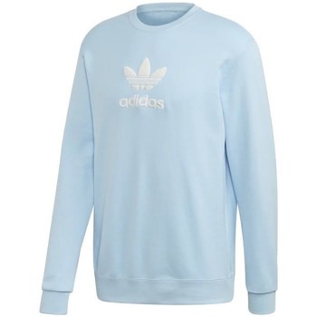 Kleidung Herren Sweatshirts adidas Originals Trefoil Crew Blau