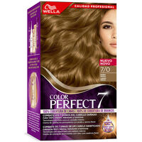Beauty Damen Haarfärbung Wella Color Perfect 7 100 % Grauabdeckung 7/0-mittelblond 6 St 