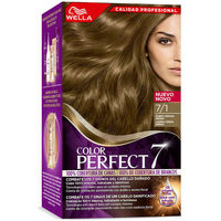 Beauty Damen Haarfärbung Wella Color Perfect 7 100 % Grauabdeckung 7/1-mittleres Aschbl 
