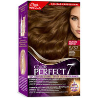 Beauty Haarfärbung Wella Color Perfect 7 100% Cobertura De Canas 5/37-castaño Sed 