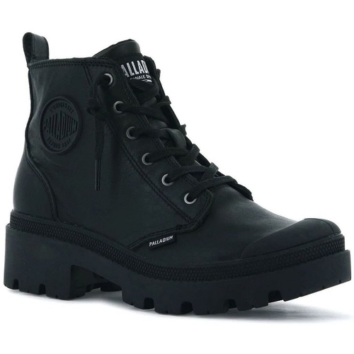 Palladium PALLABASE LEATHER Noir Schwarz