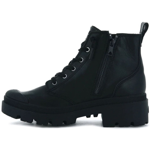 Palladium PALLABASE LEATHER Noir Schwarz
