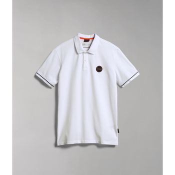 Napapijri  T-Shirts & Poloshirts E-WHALE NP0A4GQG-002 BRIGHT WHITE