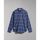 Kleidung Herren Langärmelige Hemden Napapijri G-TREKKING NA4GOT-D4C ORANGE Blau