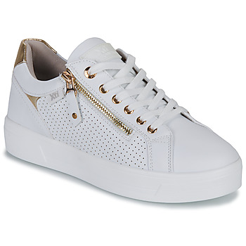 Schuhe Damen Sneaker Low Xti 44309 Weiss / Gold