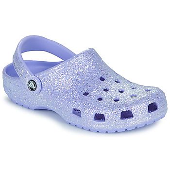 Schuhe Damen Pantoletten / Clogs Crocs Classic Glitter Clog Violett