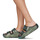 Schuhe Damen Pantoffel Crocs Classic Cozzzy Glitter Sandal Schwarz / Glitterfarbe