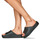 Schuhe Pantoletten Crocs Classic Platform Slide Schwarz