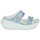 Schuhe Damen Pantoffel Crocs CLASSIC CRUSH BUTTERFLY SANDAL Blau / Weiss