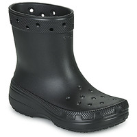 Schuhe Damen Gummistiefel Crocs Classic Rain Boot Schwarz