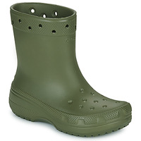 Schuhe Damen Boots Crocs Classic Rain Boot Kaki