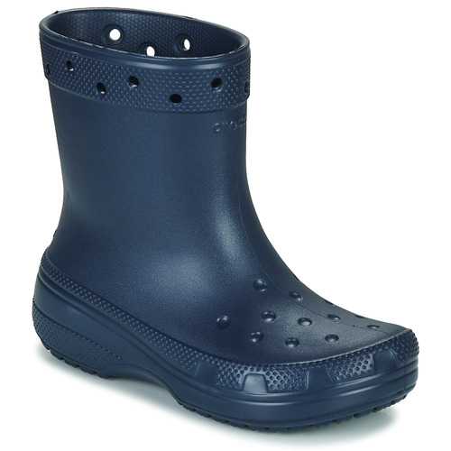 Schuhe Damen Gummistiefel Crocs Classic Rain Boot Marine