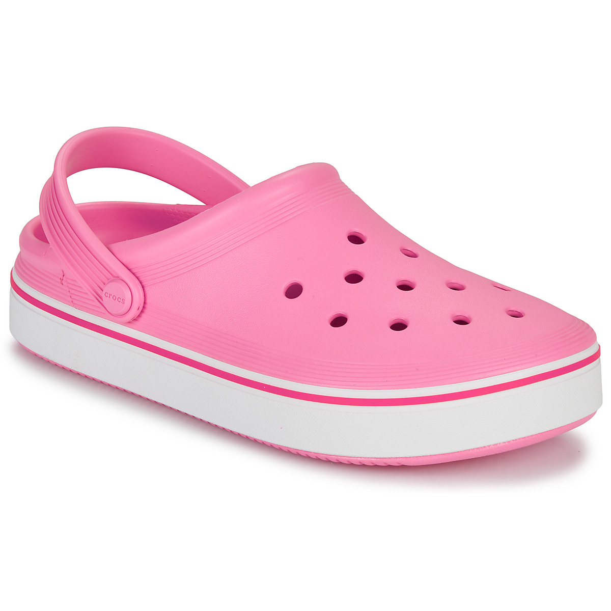 Schuhe Pantoletten / Clogs Crocs Crocband Clean Clog Rosa