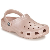 Schuhe Damen Pantoletten / Clogs Crocs Classic Shimmer Clog Beige / Glitterfarbe
