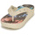 Schuhe Damen Zehensandalen Crocs ClassicPlatformRetroResortFlip Multicolor