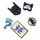Accessoires Schuh Accessoires Crocs JIBBITZ Batman 5Pck Multicolor
