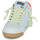 Schuhe Damen Sneaker Low Semerdjian TALINE-9325 Weiss / Silbern / Orange