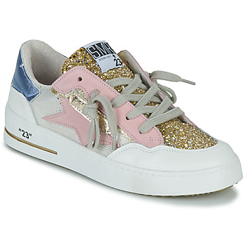 Schuhe Damen Sneaker Low Semerdjian  Gold / Rosa / Blau