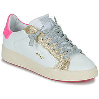 Schuhe Damen Sneaker Low Semerdjian NINJA-9364 Weiss / Gold / Rosa