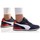 Schuhe Kinder Sneaker Low Puma ST Runner V3 Mesh JR Weiß, Dunkelblau, Rot