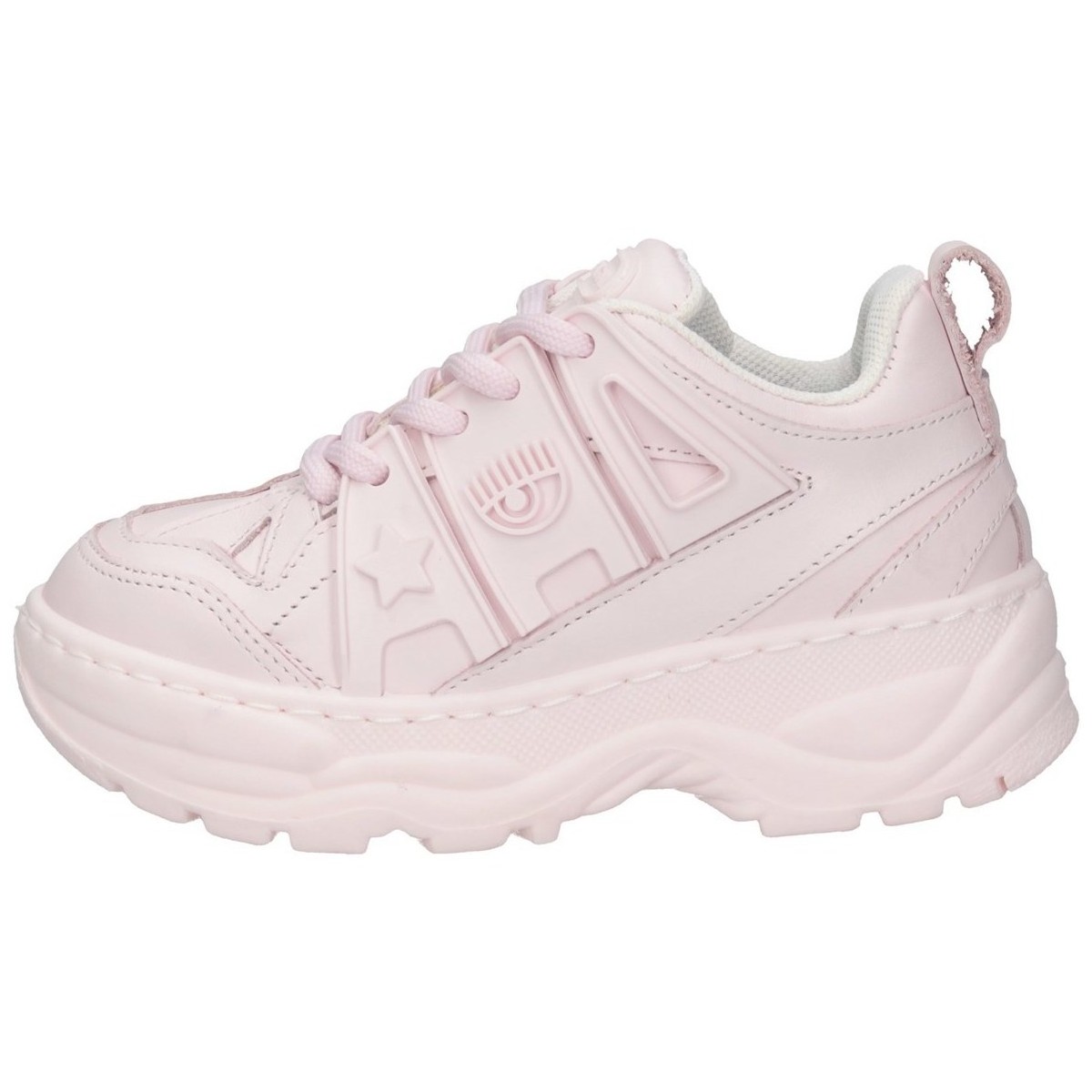 Schuhe Mädchen Sneaker Low Chiara Ferragni CFB150 Sneaker Kind ROSE Rosa