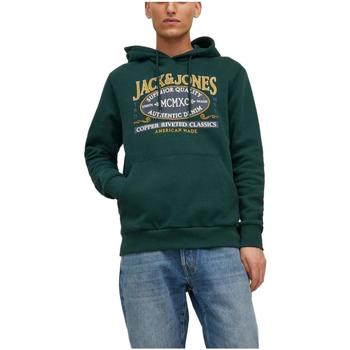 Kleidung Herren Sweatshirts Jack & Jones  Grün