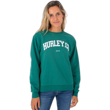 Kleidung Damen Sweatshirts Hurley Sweatshirt femme  Authentic Crew Grün