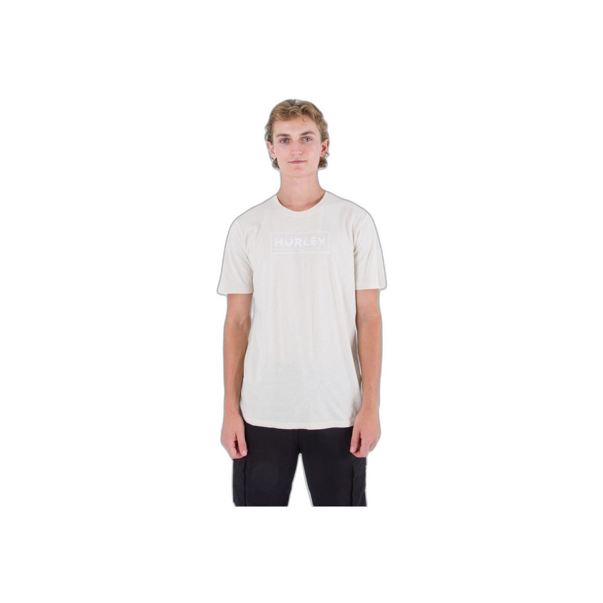Kleidung Herren T-Shirts & Poloshirts Hurley T-shirt  Everyday Death In Paradise Weiss