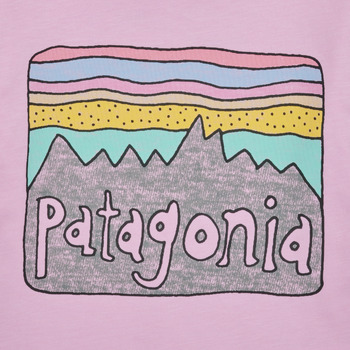Patagonia Baby Regenerative Organic Certified Cotton Fitz Roy Skies T- Violett