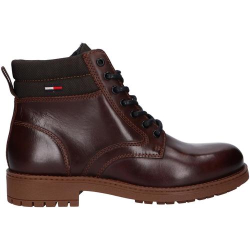 Schuhe Herren Boots Tommy Hilfiger EM0EM01057 SHORT LACE UP BOOT EM0EM01057 SHORT LACE UP BOOT 
