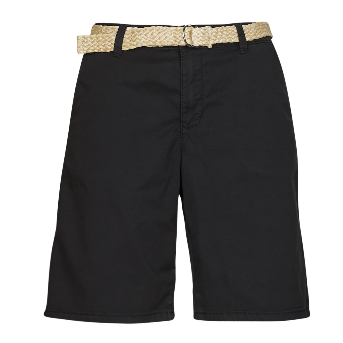 Kleidung Damen Shorts / Bermudas Esprit Chino Schwarz