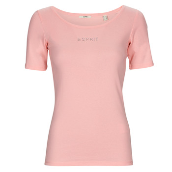 Kleidung Damen T-Shirts Esprit tee Rosa