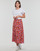 Kleidung Damen Röcke Esprit skirt aop Multicolor