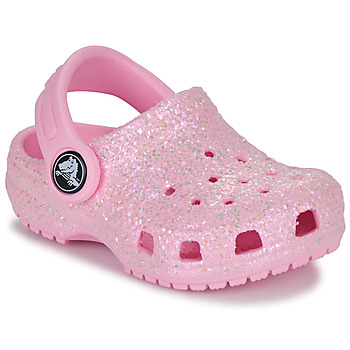 Schuhe Mädchen Pantoletten / Clogs Crocs Classic Glitter Clog T Rosa