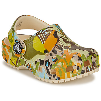 Schuhe Kinder Pantoletten / Clogs Crocs Classic Far Out Clog K Multicolor