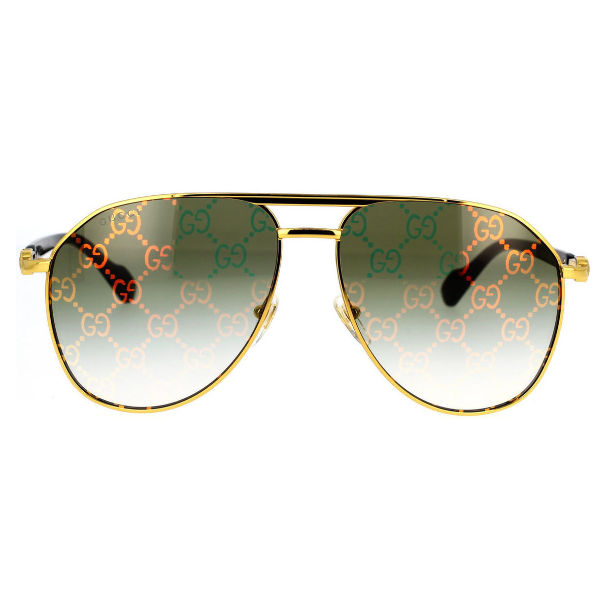 Uhren & Schmuck Herren Sonnenbrillen Gucci -Sonnenbrille GG1220S 004 Gold